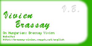 vivien brassay business card